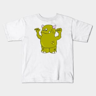 Green Monster Kids T-Shirt